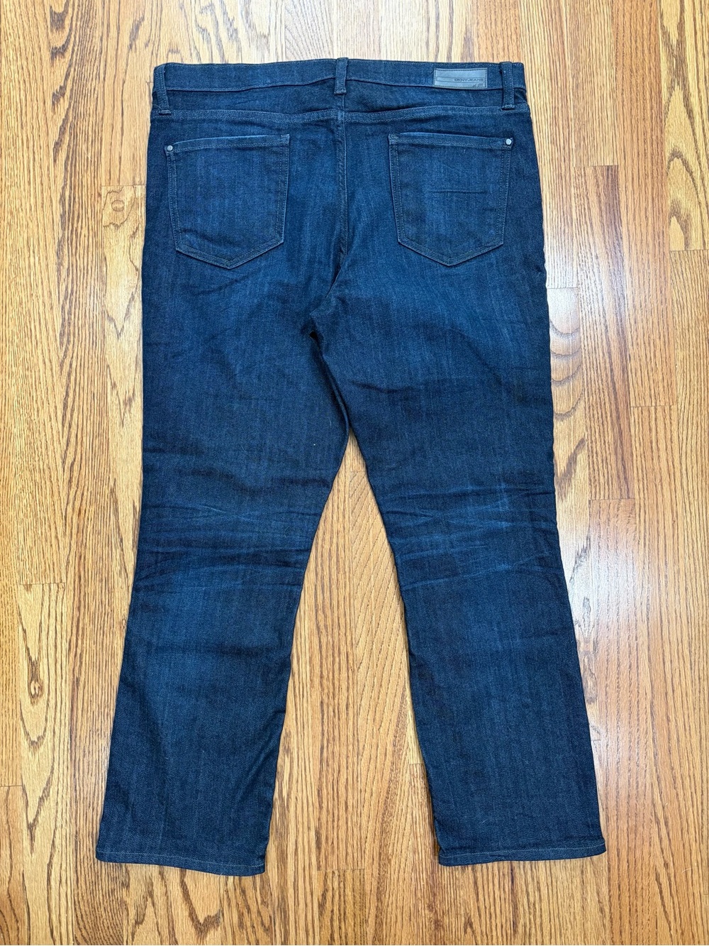 DKNY Dark Wash Straight Leg Jeans sz 14 - Picture 2 of 8